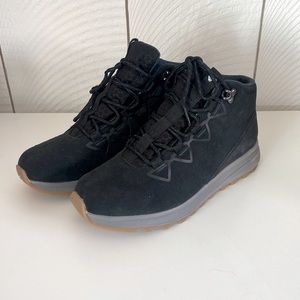 Forsake black lace-up boot